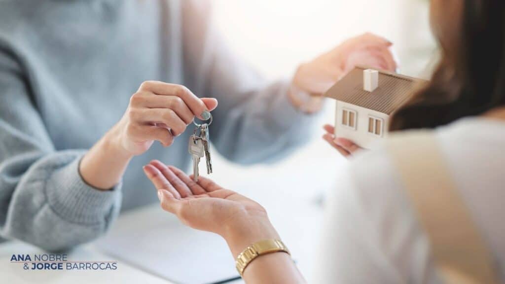 vender casa: a entrega da chave e da casa